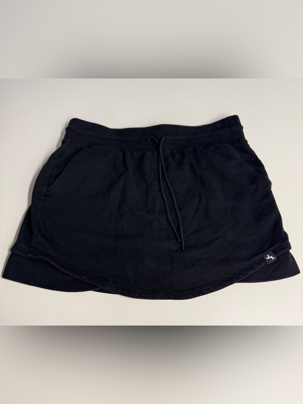 JoyLab Black Drawstring Mini Skort